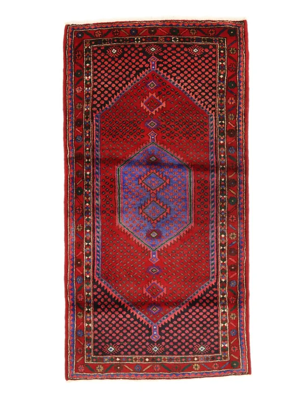 Zanjan Rug Oriental Dark Red/Black (Wool, )
