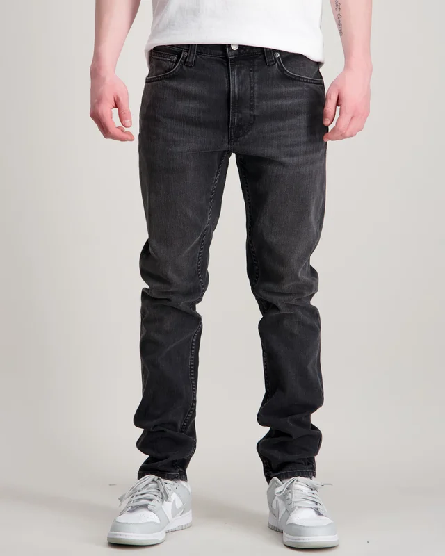 Nudie Jeans Lean Dean Black Eyes Svart Jeans Kille - Kids Brand Store