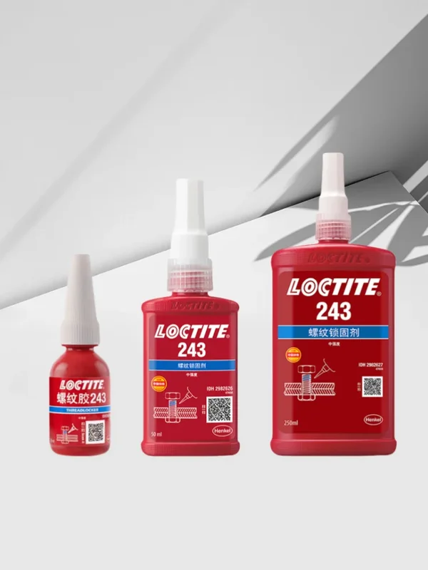 AliExpress - 100% Originele Loctite 243 Schroefdraadborgmiddel Schroeflijm Blauw Medium Sterkte Anaerobe Lijm Schroef Fixer 10 ml/50 ml/250 ml