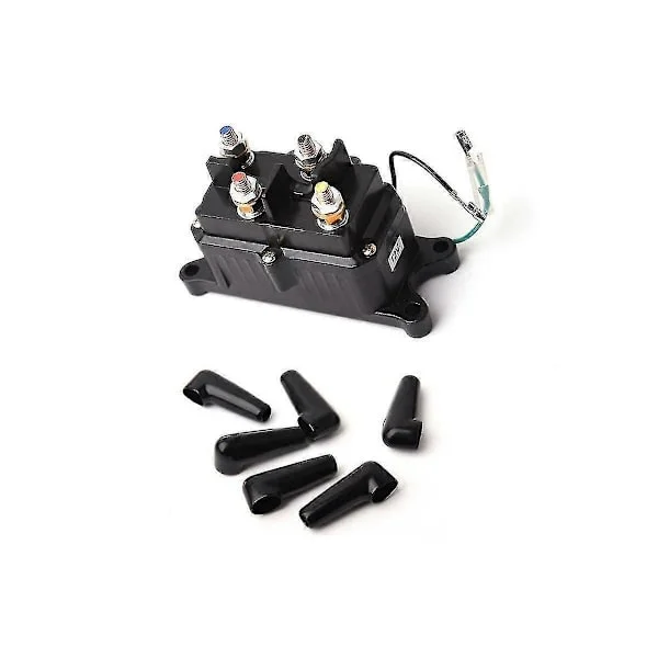 Magnetventil 12v Magnetventil Relæ Kontaktor Til Atv Utv 3000-5000lbs 4wd Spil 63070 62135 74900 28757