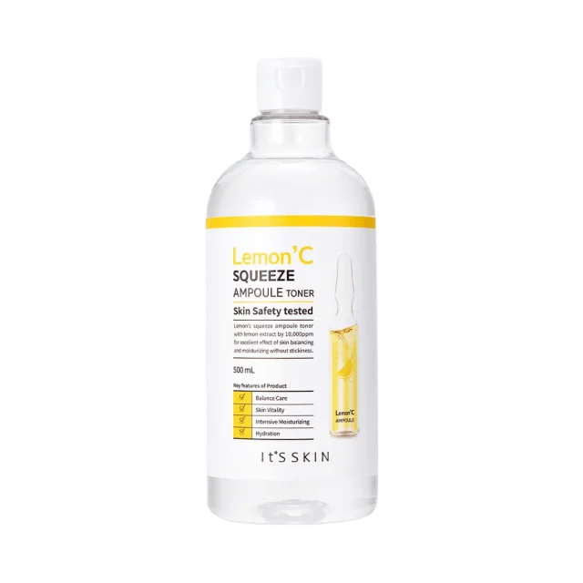 It'S SKIN Lemon' C Squeeze Ampoule Toner Ansiktsvatten & facemist Unisex 500ML