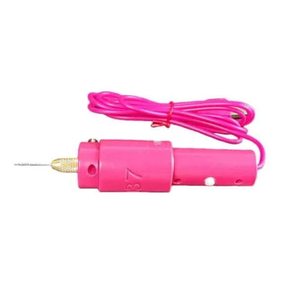 Liten elektrisk drill Smykkefremstillingsverktøy USB-drevet elektrisk hullstanse USB Liten elektrisk drill for smykkefremstilling Rød