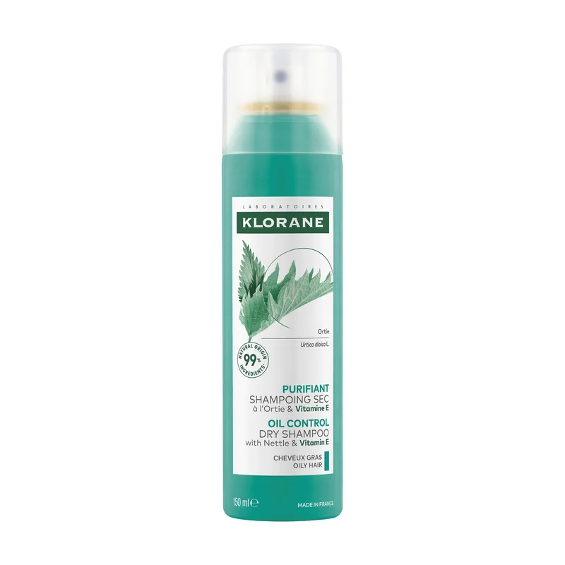 Klorane Ortica Shampoo Secco e Vitamina E 150ml - Shampoo Secco