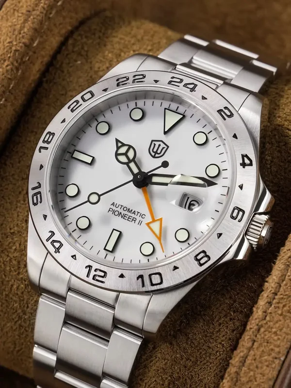 AliExpress - Watchdives WD009B 38mm GMT Diver Watch Hangzhou6460 Mouvement automatique Mécanique Lumineux Étanche 100m Montres WD16570B V2