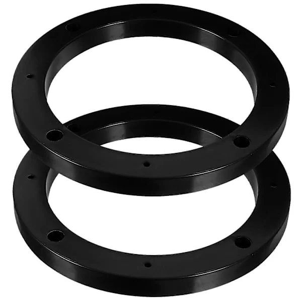 【DENGTU】1 Pair Car Speaker Spacer 6.5 Inch Speaker Adapter Ring Vehicle Speaker Accessories Black
