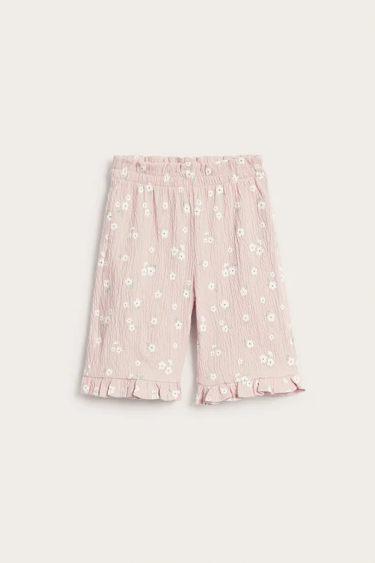 Kappahl | Småblomstrete bukser Rosa 62 | Baby