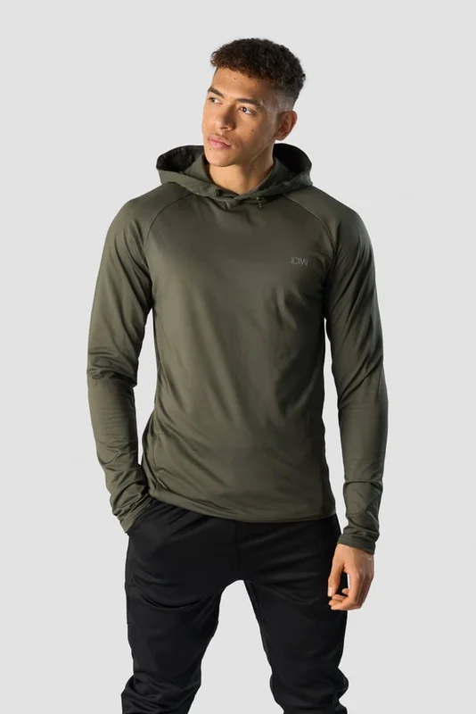 ICANIWILL - Ultimate Training Hoodie Green - Herr - Träningskläder från ICIW