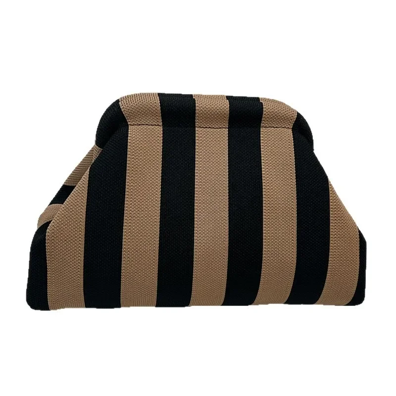 AliExpress - Sommer Strand Clutch Tasche, gestrickte Dumpling-Clutch, gewebte Häkel-Handtaschen für Damen, geraffte niedliche Wolken-Freizeittasche im
