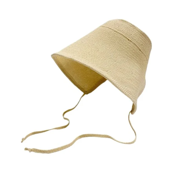 Linen Straw Regency Bonnets Hats For Women Sun Hats Bow Beach C