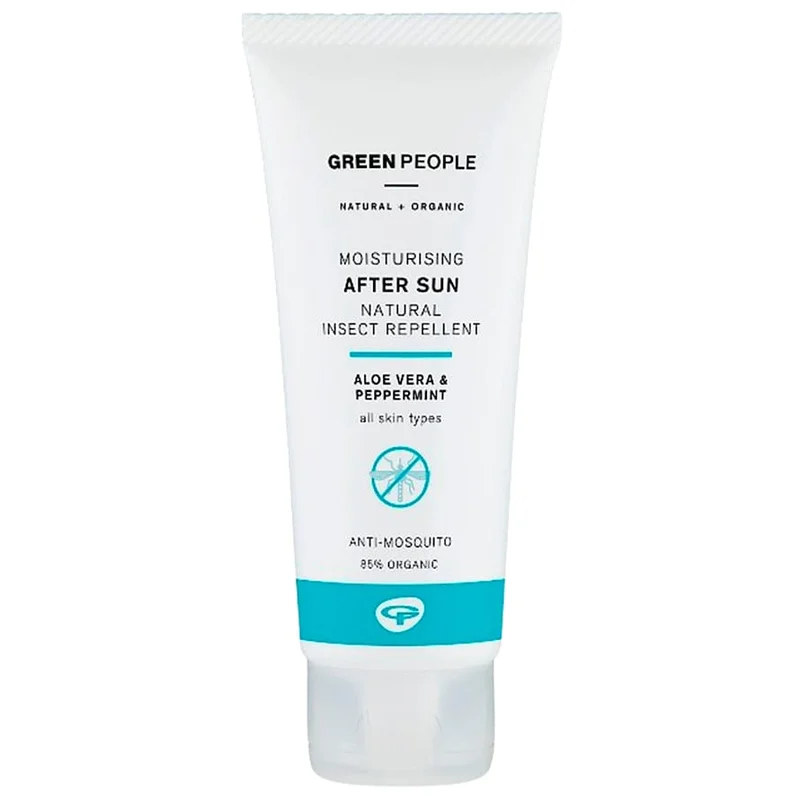 Green People Moisturising After Sun with Insect Repellent 100 ml, Hudpleje, Solcreme & Solpleje, Aftersun