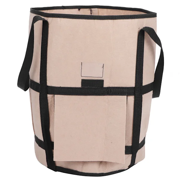 Potatisodlingssäckar Filt Tyg Växtplanteringssäck Frukt Grönsaksplanterare Trädgårdsredskap Brun med Skugga 35x45cm 43L/10Gallon