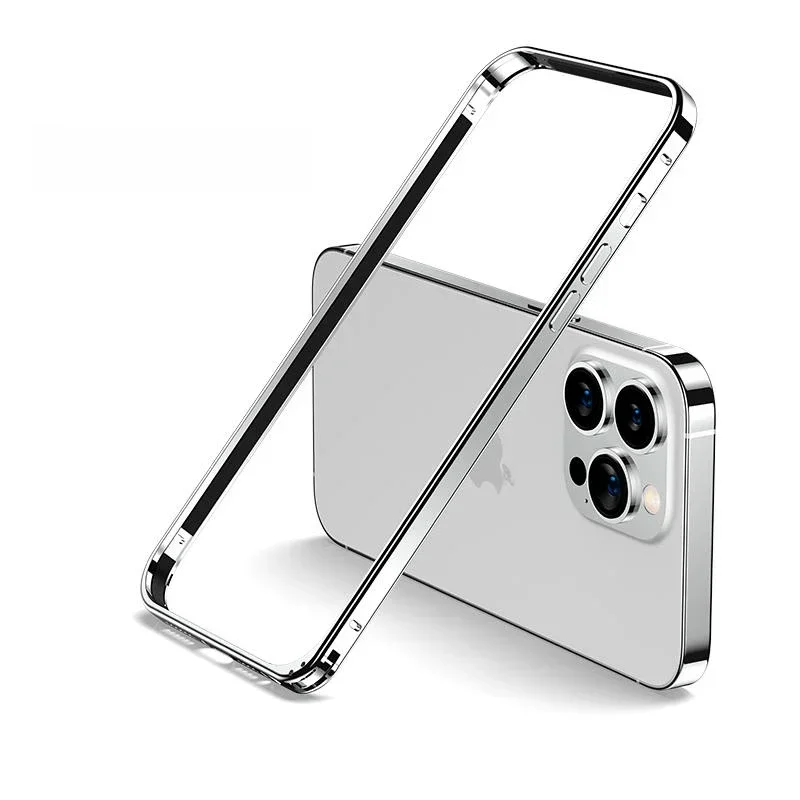 AliExpress - Ultradünne Stoßstange Aluminium Metallrahmen Hardcover für iPhone 17 Air 16e 16 15 12 13 14 Pro Max Legierung Gehäuse Schutzhülle Coque