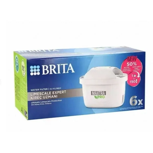 BRITA MAXTRA PRO Hard Water Expert -vedensuodattimet, 6 kpl