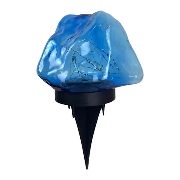 LED Induktions Gräsmatta Lampa, Solcellsdriven Markplugg Lampa Utomhus LED Ljusslinga Nedgrävd Lampa Gård Trädgård Markplugg Lampa Induktion Villa 
