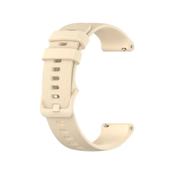 20 mm Huawei Watch GT 3 (42 mm) / GT 3 42 mm klockarmband i silikon - Beige