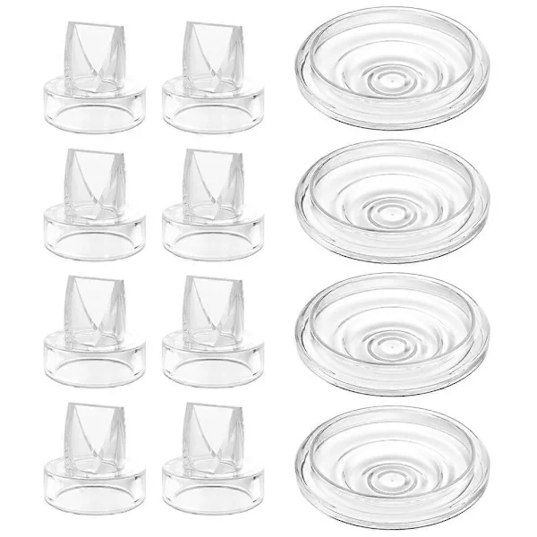 12-pakning S9 Pro / S12 Pro / S9 / S12 Andenebbventil Silikonmembran, for Momcozy Brystpumpe, Elektrisk Brystpumpe