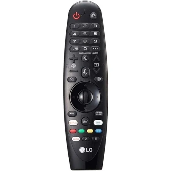LG AN-MR19BA Magic Remote Röststyrning för 2019 LG Smart TV Original Ersättningsfjärrkontroll Kompatibel med LG OLED NanoCell-serien-INGEN-RÖST