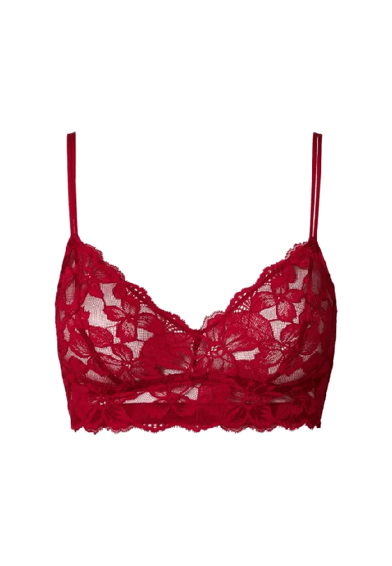 Frank Dandy Fab-u-lace Balconette Bra Bh Dam Röd S