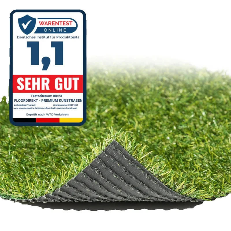 AliExpress - Kunstrasen Teppich „Riviera“ – Weich, UV-beständig, Wetterfest, Pflegeleicht für Balkon, Terrasse & Innenbereich