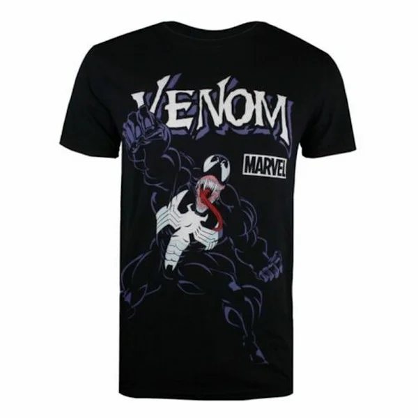 Venom Attack T-shirt S Svart