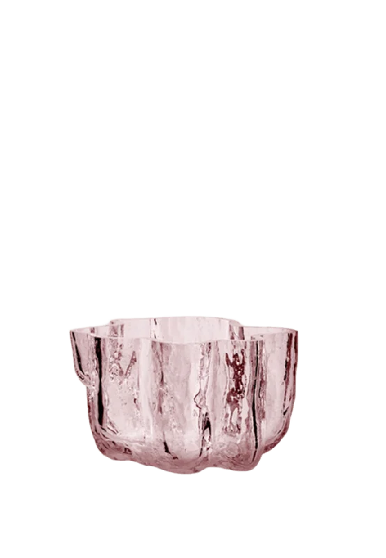 Kosta Boda Crackle Ljuslykta 58mm Ljuslyktor & ljushållare Rosa ONESIZE