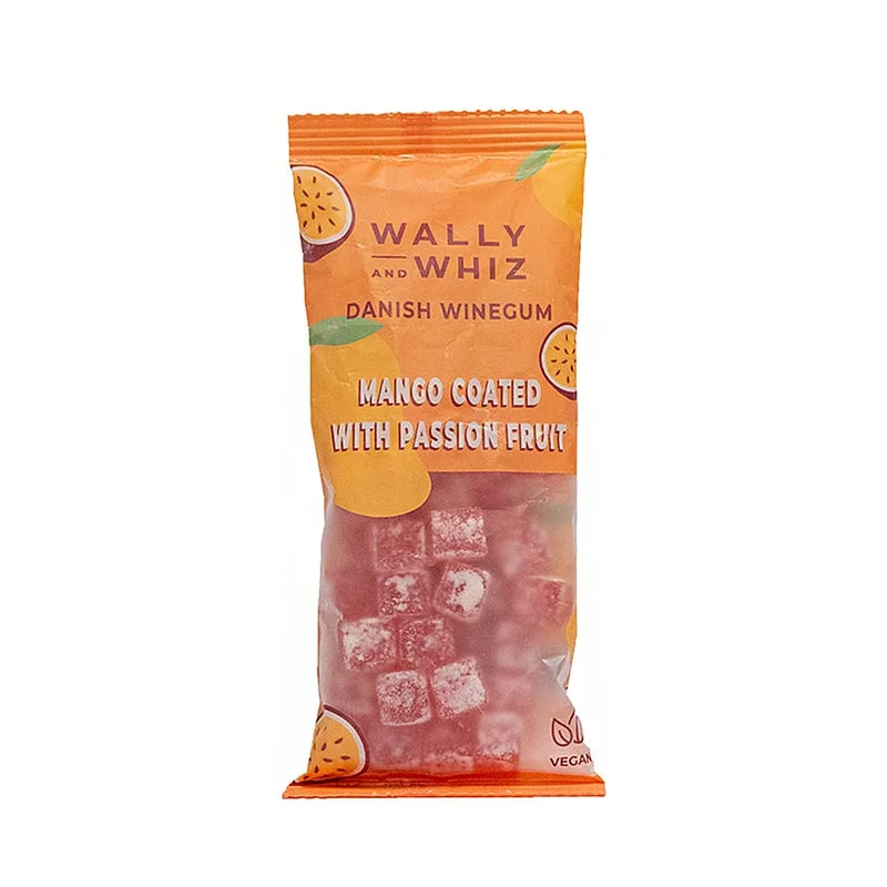 Wally and Whiz Vingummi Mango/ Passionfruit, Helse & Madvarer, Snacks, Lakrids & Vingummi