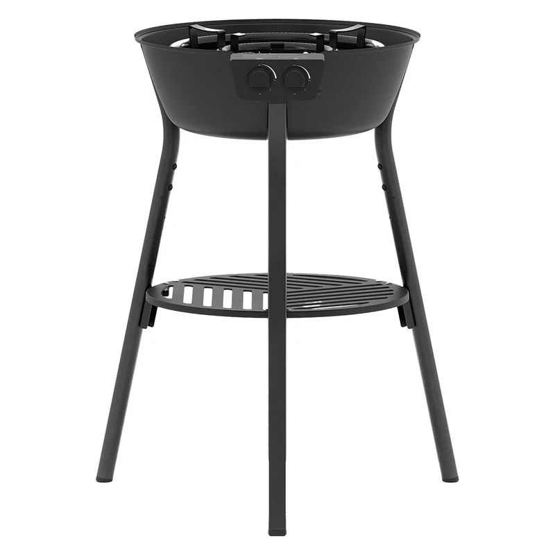 Muurikka Gasbrännare med stativ LL 58 cm, svart | Utematlagning > Grillar > Gasolbrännare | Bagaren och Kocken