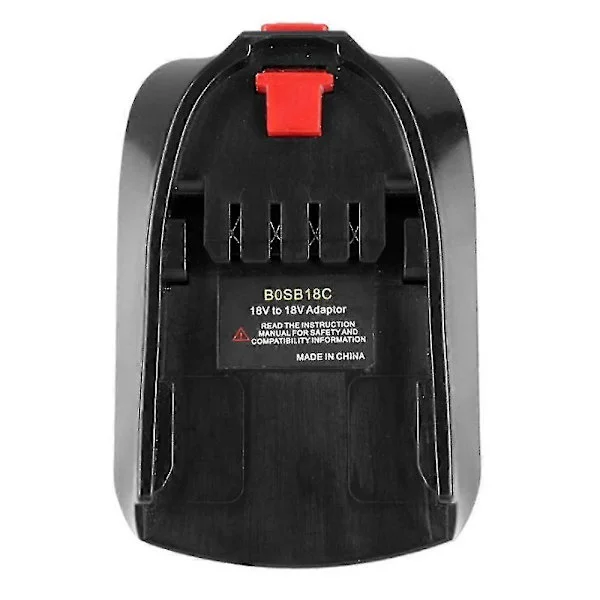 【BQ】Adapteromvandlare Bosb18c Använd kompatibelt Bosch 18v Li-ion-batteri Bat618-XinHan