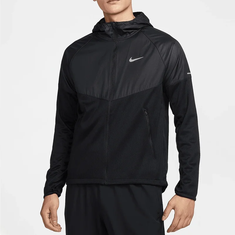 AliExpress - Nike Offizielle Original Therma-FIT Herren-Laufjacke mit Kapuze, gewebt, FZ1112-010