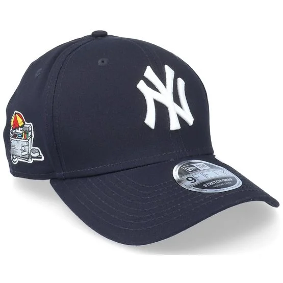 New Era - MLB Blå adjustable Kasket - Hatstore Exclusive x NY Yankees City Icon Stretch Snap @ Hatstore