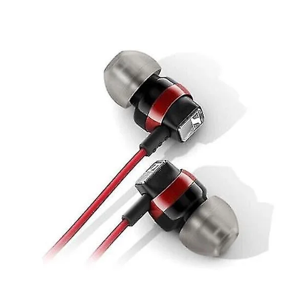 Hodetelefoner med mikrofon Sennheiser Cx300s røde ørepropper Kablet hodetelefoner