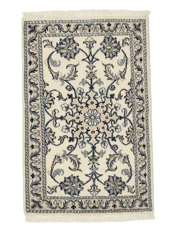 Oriental Nain Rug 58X90 Yellow/Black (Wool, )