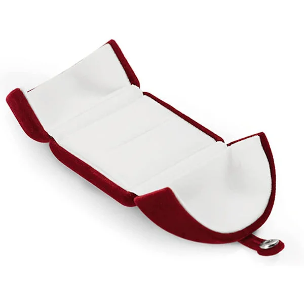 Red Velvet Jewelry Box Red Engagement Ring Box Jewelry Box Gift Box For Christmas, Thanksgiving