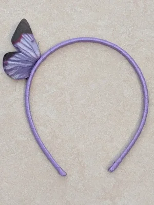 Diadem med en fjäril , diadem för barn