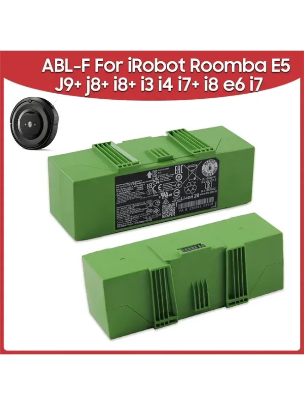 AliExpress - Nouvelle batterie de remplacement ABL-F pour iRobot Roomba E5 J9 + j8 + i8 + i3 i4 i7 + i7 i8 e5 e6 e6198 7550 + i8550 Batteries de 