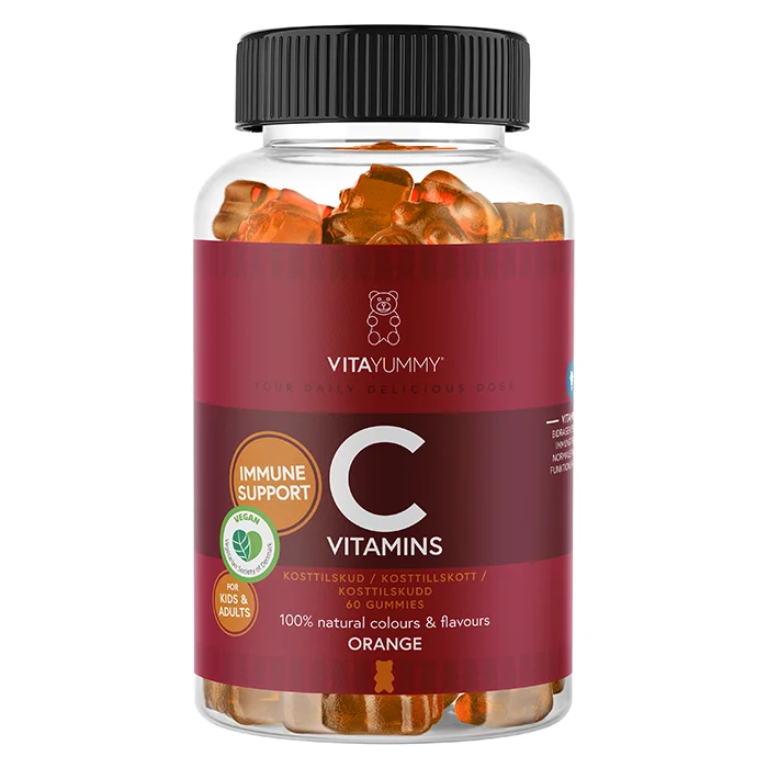 VITAYUMMY Vitamin C Appelsin 60 stk