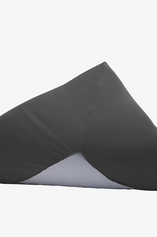 Borås Cotton - Konvoluttlaken Cloud - Grå - Dra-på-laken - 210X210 - Fra Homeroom