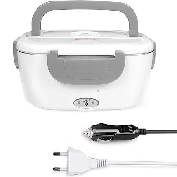 Sähköinen Lounaslaatikko Ruuanlämmitin Autoon 220V 12V Bento-lämmitin