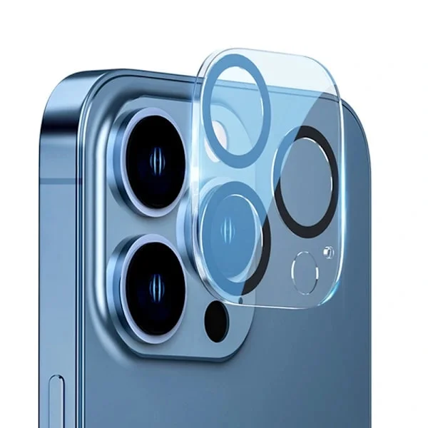 /EA/[4-pack] Härdat glasskydd för iPhone 14 Pro - Kameraskydd, Repskydd B