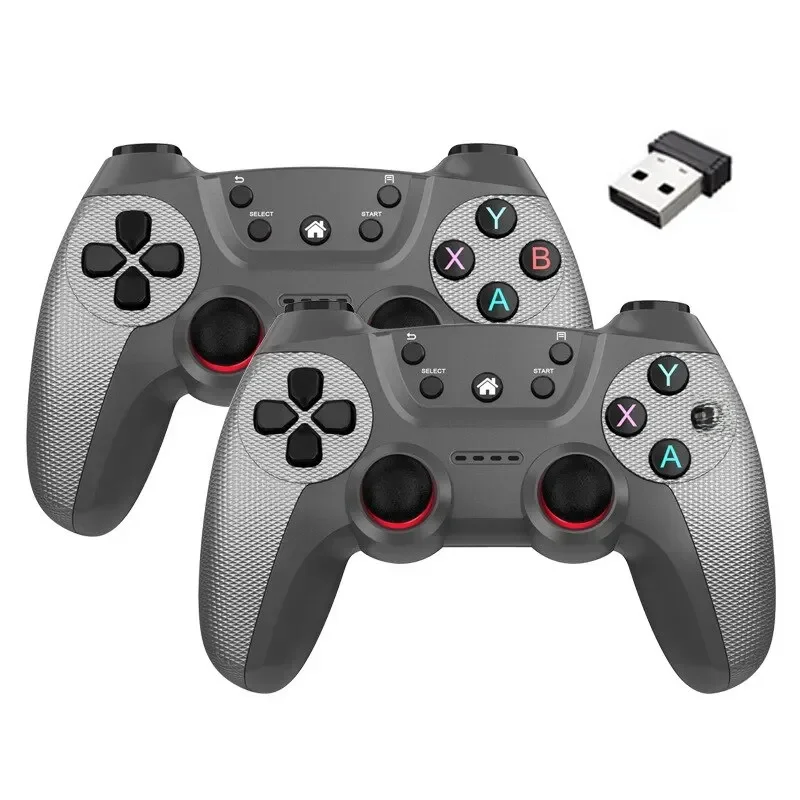 AliExpress - Neue drahtlose Doppel-Game-Controller für Linux/Android-Handy für Spiel-Box-Spiel-Stick-PC Smart-TV-Box 2,4g Gamepad Joystick