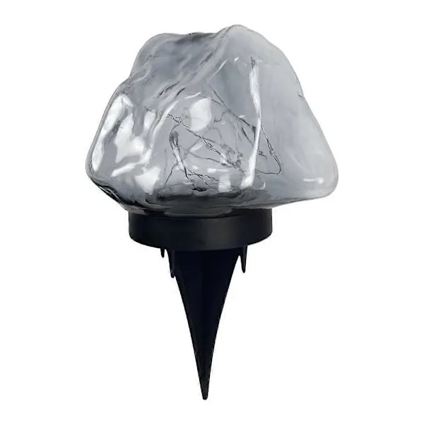 LED Induktions Gräsmatta Lampa, Solcellsdriven Markplugg Lampa Utomhus LED Ljusslinga Nedgrävd Lampa Gård Trädgård Markplugg Lampa Induktion Villa 