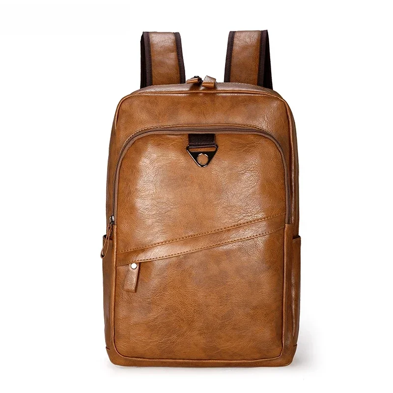 AliExpress - Hommes sac à dos en cuir PU sac à dos grands sacs à dos d'ordinateur portable mâle Mochilas cartable décontracté pour adolescents garçons