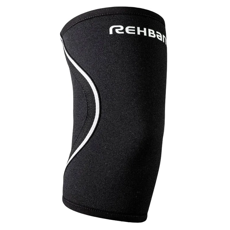 Spar 20% • Køb 2, Rehband QD Elbow Sleeve Black Black S S, Medicin & Pleje, Støttebind, Albuebind