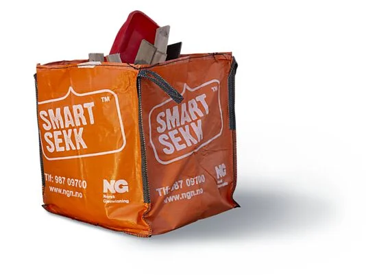 SMARTSEKK Avfallsekk Norsk Gjenvinning standard 0,83m3