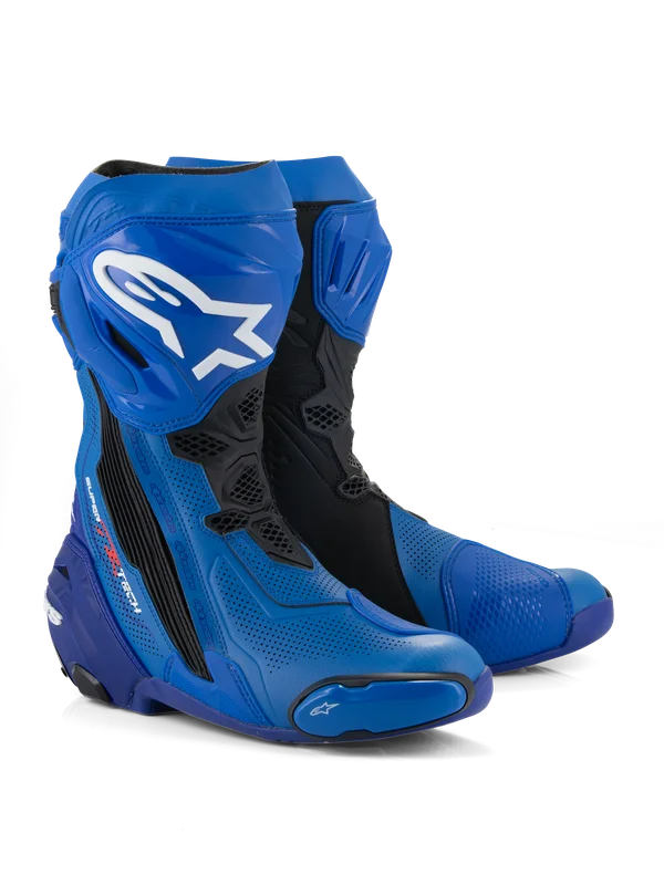 Alpinestars Supertech R Vented MC Boots Blue/Black 43