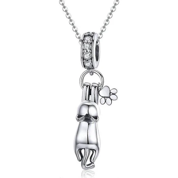 Penge Kat Charms Lykke Dyre Charms til Armbånd Poteprint Perle Charm Kvinder Charm Armbånd og Halskæde