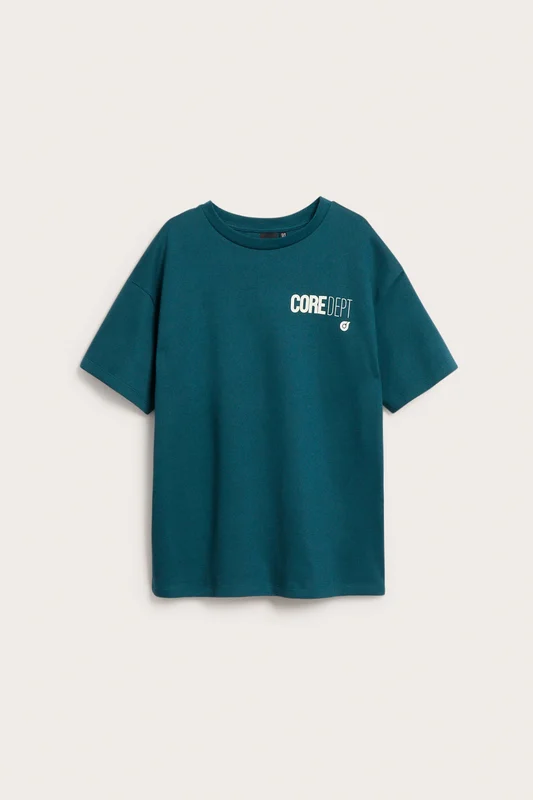 Kappahl | Oversize-t-paita Vihreä 170 | Lapset