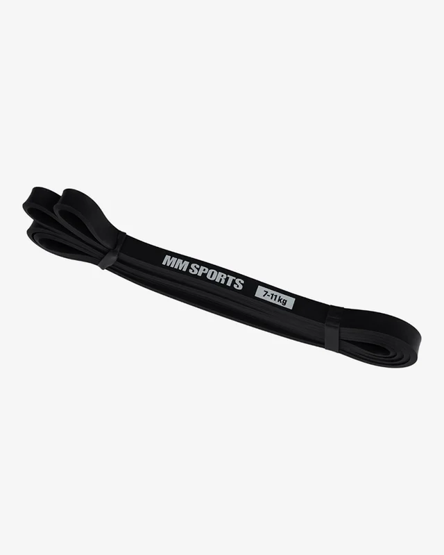 Träningsband - 7-11 kg - Body Science Power Resistance Band - Röd - Träningsgummiband, Träningsredskap
