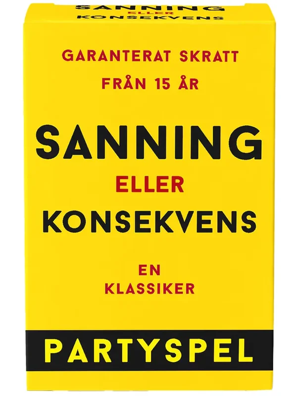 Partyspel Sanning eller konsekvens Partyspel - Blushme.se
