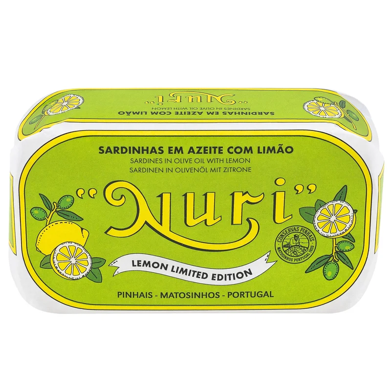 Nuri Sardiner i olivolja & citron | Matlagning > Skafferiet > Delikatesser | Bagaren och Kocken